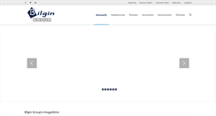 Desktop Screenshot of bilgin-group.com